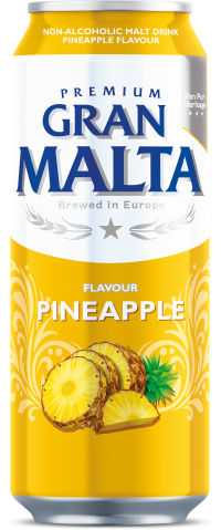 Gran Malta Pineapple 500 ml - Van Pur