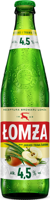 Łomża Jabłko z trawą żubrową 4,5% - Van Pur