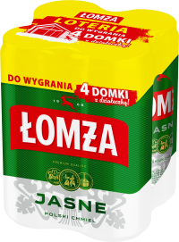 Loteria  Łomża Jasne 4-pak - Van Pur