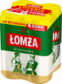 Loteria Łomża Wyborowe 4-pak - Van Pur