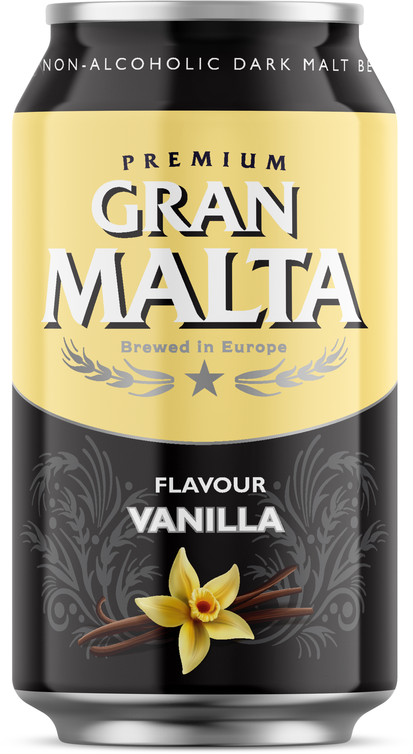 Gran Malta Vanilla Dark 330 ml can - Van Pur