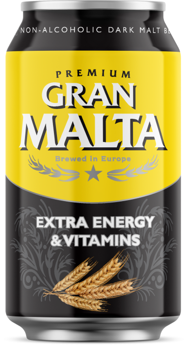 Gran Malta Classic Dark 330 ml can - Van Pur