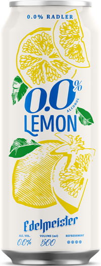 Edelmeister Radler 0,0% Lemon - Van Pur